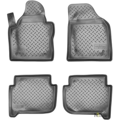 NORM Vloermatten | TPE Rubberen Vloermatten Voor Alle Seizoenen Voor Volkswagen Touran 1 2003-2015