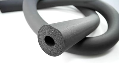 Flexibele EPDM Buisisolatie Stangen 2 Meter - Rubber voor Zonneboilers en Warmwaterleidingen