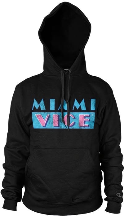 Miami Vice Hoodie met distressed-look UV-3-MV002-H49-11