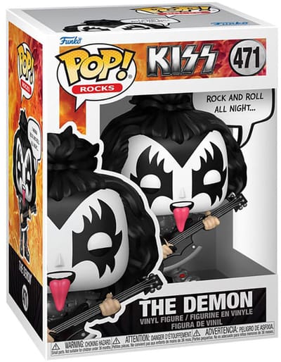 Kiss The Demon Vinyl Figur 471 Unisex Funko Pop! - Neutraal - Standard