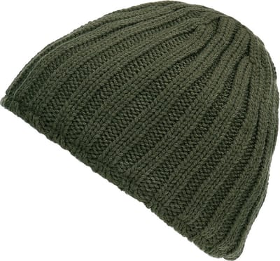 Beanie heavy knit - muts - groen
