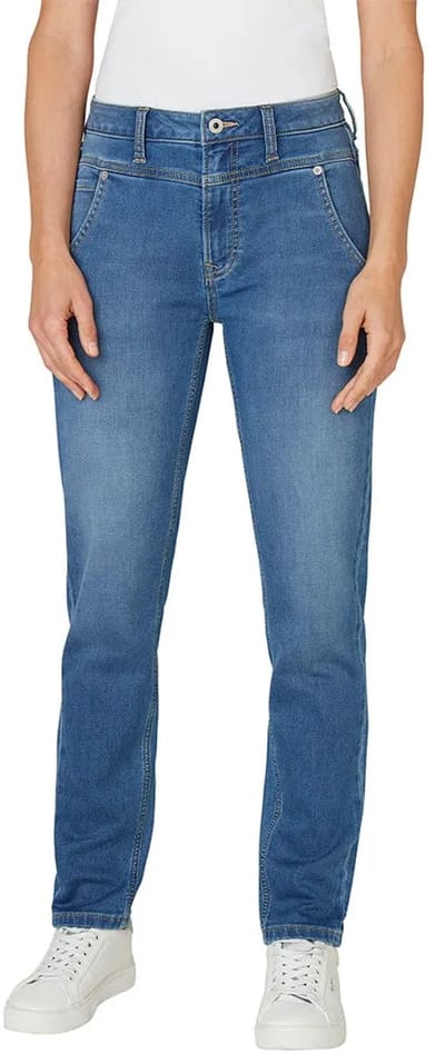 Pepe Jeans Gymdigo Carey Tapered Spijkerbroek Blauw 28 / 32 Vrouw