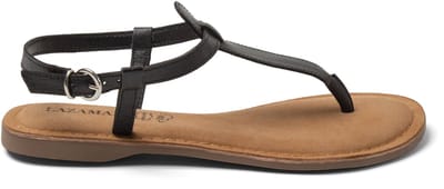 Lazamani - Imme Dames Sandalen Leer Black - Maat 36