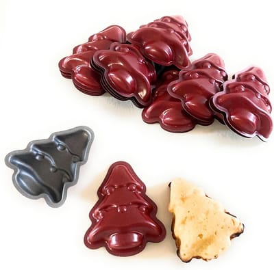 Set van 20 Mini Bakvormen voor Cakes en Muffins - Antiaanbaklaag en Hittebestendig