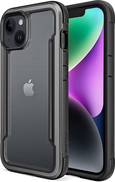 Raptic X-Doria Shield Case etui iPhone 14 Plus pancerny pokrowiec czarny