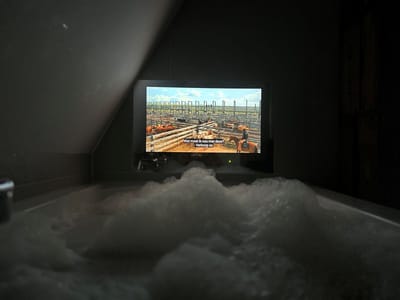 SplashVision® Waterdichte Spiegel badkamer TV - ESI-22M Android LED Spiegel Badkamer TV