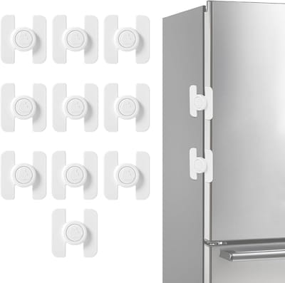 Automatische Kindveiligheid Slot voor Koelkast, Kasten en Ramen - 10-Pakket