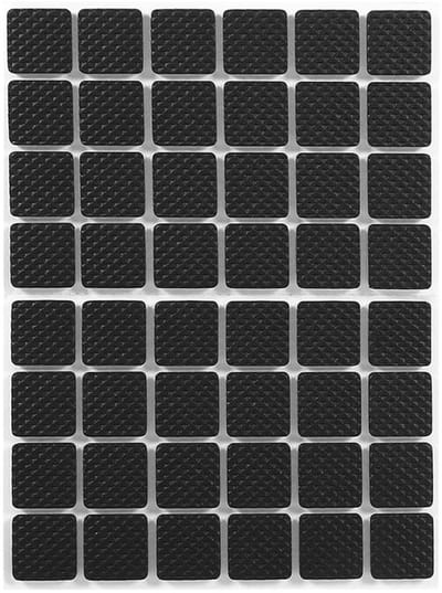 Dailygoody - Rubberen Voetzolen Antislip - Vloerbescherming - Zwart