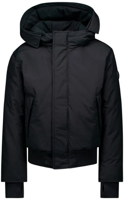 Bomber Jas Kinderen True Black 16