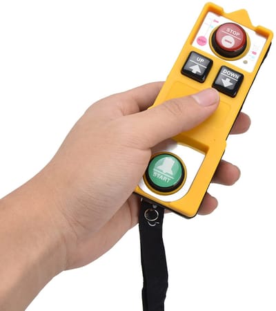 Allecto - Draadloze Afstandsbediening - Industriële Besturing - IP68 Bescherming - AC 220 V - Lange Controleafstand - Geschikt voor Kranen