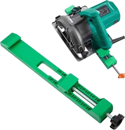 Zaaggeleiderail - Precisie snijgereedschap - Houtbewerking projecten - Verstelbare machinebasis - 4-6 inch - Groen