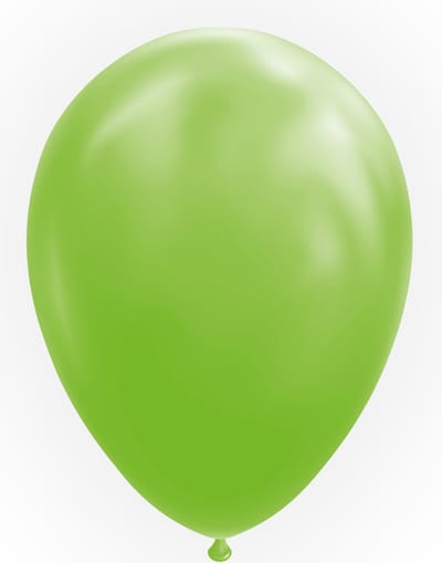 50 ballonnen 12″ limoen groen - Thema Feest Party Ballon