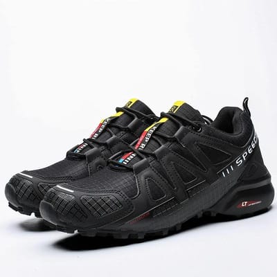 Waterdichte Heren Wandelschoenen Outdoor Trainingsschoenen Met Veters Anti-slip Klimschoenen Slijtvaste Jacht Klim Sneakers 40