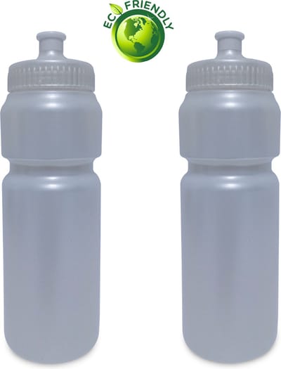 Drinkflessen 750ml x2 - 1.5Liter - Parelmoer