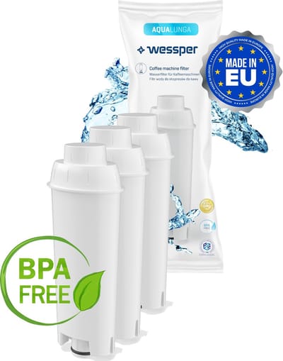 Waterfilter compatibel met DeLonghi DLSC002, SER3017 & 5513292811 - inclusief versies van de ECAM, ESAM, ETAM Serie filter - 3 Stuks