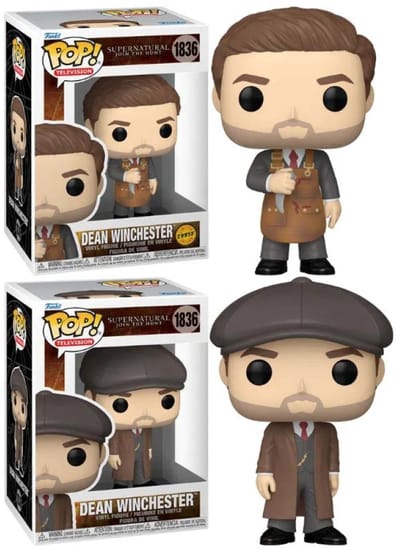 Supernatural Dean Winchester (Chase Edition possible!) vinylfiguur 1836 Unisex Funko Pop! - Neutraal - Standard