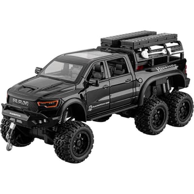 1:24 Dodge Mammoth Ram 1000 Trx Pick-up Legering Diecast Modelauto Hobby's Trendy Binnenspeelgoed Sieraden Verzamelingen Verjaardagscadeaus
