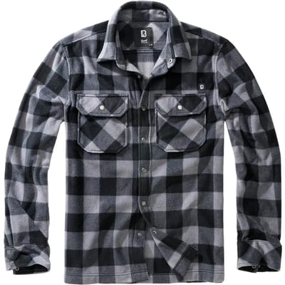 Brandit Jeff Heren Longsleeve - zwart/grijs - M