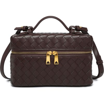 Sac à lunch tendance et populaire, fait à la main, nouveau sac à fermeture éclair, sac à bandoulière tendance 23*6.5*14 cm gray