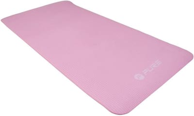 Antislip NBR Trainingsmat voor Yoga, Gymnastiek en Pilates met Draagriem Roze