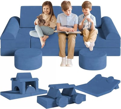 Mygroot - Kindersofa voor kinderkamer - Slaapbanken - Speelbank - Speelgoedbank - kinderstoeltje voor Peuter.