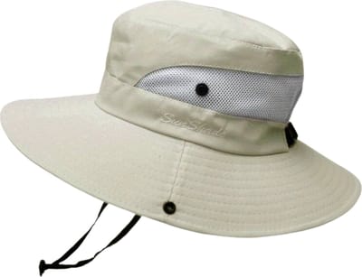 Nivard Zonnehoed - Reishoed - UV Beschermende Hoed - Bucket Hat - Festival - Pet - Hoedje Voor Dames & Heren - Hoofdbescherming - Beige