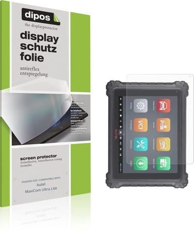 dipos – 2x Matte Beschermfolie geschikt voor Autel MaxiCom Ultra Lite | Krasbestendige & antireflecterende Screenprotector Ultra-Thin