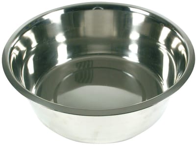 Voerbak voor honden en katten, roestvrij staal, 4 l / 28 cm