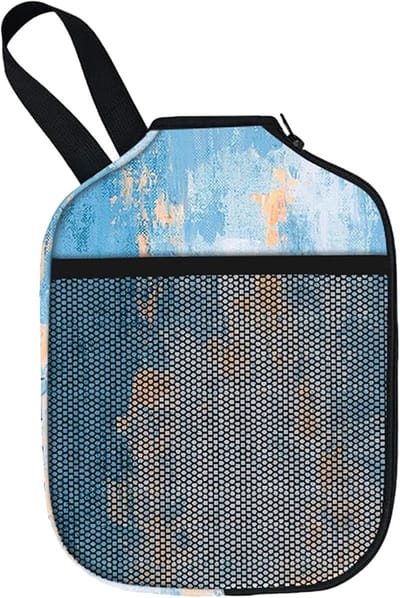 Pickleball Peddelhoes - Racket Beschermer - Sport Accessoire - Extra Opbergvakken - 31 x 24 cm - Blauw