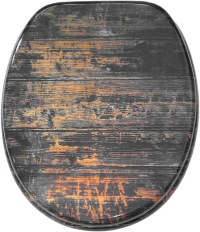 Comfortabele Houten WC Bril met Softclose Mechanisme - Universele Montage