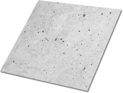 Tulup PVC Tegels - Architectonisch Beton Vinyl Tegels - 30 cm x 30 cm - Grijs Zelfklevende PVC Tegels - Verpakking van 9 stuks - Zelfklevende Vinyl Tegels - Industrieel Plaktegels - Vinyl Vloer Tegels - Plaktegels keuken en Badkamer