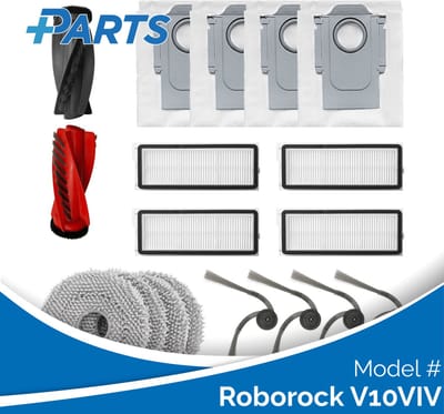 Roborock V10VIV Onderhoudsset (Plus.Parts® alternatief voor 8.02.0411)