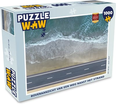 Puzzel Zomer - Weg - Oceaan - Legpuzzel - Puzzel 1000 stukjes volwassenen