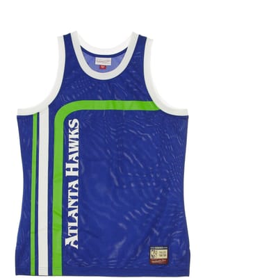 Basketbalvest voor heren Nba Team Heritage-tanktop 1970-98 Atlhaw