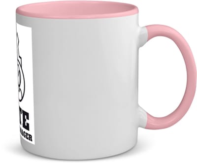 Akyol - beste accountmanager koffiemok - theemok - roze - Beste accountmanager - collega - welkom - afscheid - 350 ML inhoud