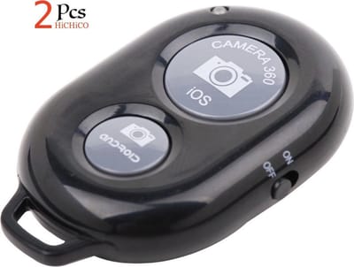 2x Bluetooth Remote Shutter, Afstandsbediening - Bluetooth – smartphone Afstandsbediening – HiCHiCO