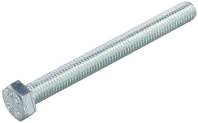 Hoenderdaal tapbout gegalvaniseerd 8.8  m10 x  20 mm din 933 - doos à 200 stuks
