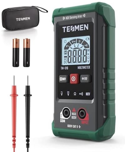 Digitale Multimeter met Automatisch Meetbereik en Contactloze Spanningsdetectie