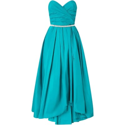 avondjurken en vrouwenceremonie Pinko - date taffeta jurk - groen