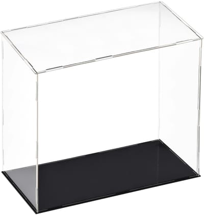 Dailygoods- Vitrinekast 4-zijdig Transparant Ontwerp - Vitrinekast