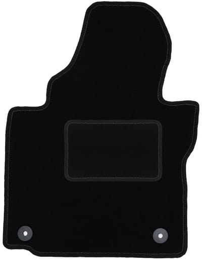 Bestuurdersmat zwart voor: Volkswagen Touran I minivan (2004-2010)