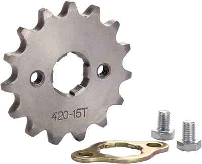 Dailygoods- Voorblad 20mm Vervanging - Tandwielen - Tandwiel Fatbike - Mini Bike - ATV - Schokbestendig