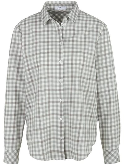 Blouse 100% katoen Van Peter Hahn wit