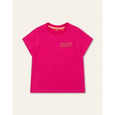Oilily Tak T-Shirt- maat104/4yr Beetroot Paars