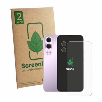 2 Stuks Screenprotector voor realme C100i (Voor+Camera) - Hoogwaardige Beschermfolie transparant