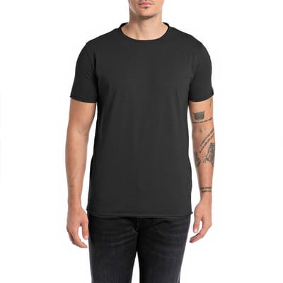 Replay M3590a.000.2660 T-shirt Met Korte Mouwen Zwart 3XL Man