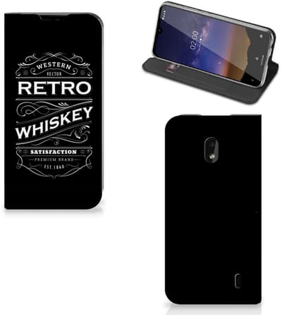 Nokia 2.2 Flip Style Cover Whiskey