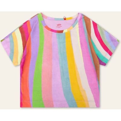 Oilily Tipp T-Shirt- maat92/2T Violet