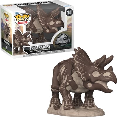 Jurassic Park Jurassic World - Triceratops vinylfiguur 1681 Funko Pop! meerkleurig PVC -