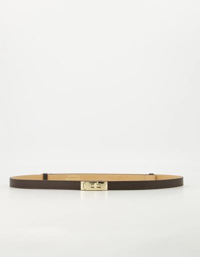 Teatro riem - Garcia - Wikkelriem - Leer - Donker bruin - One Size